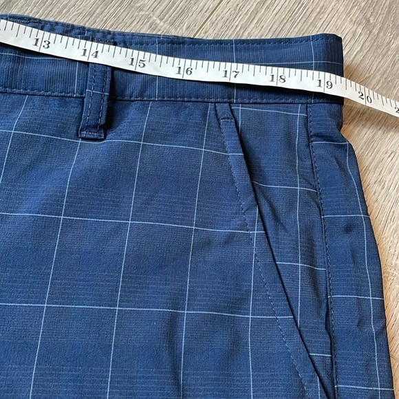 Like new Sunice Blue Checkered  Long Shorts with Pockets . - Picture 3 of 8